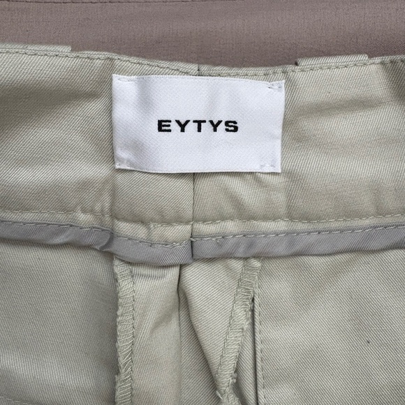 NWT Eytys Scout WideLeg Pants Pearl (Light Grey) 52 Men’s / 42 Women’s Oversized - Picture 7 of 12
